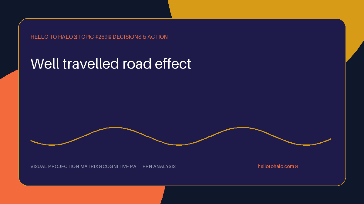 Well Travelled Road Effect: Is It a Real Bias?